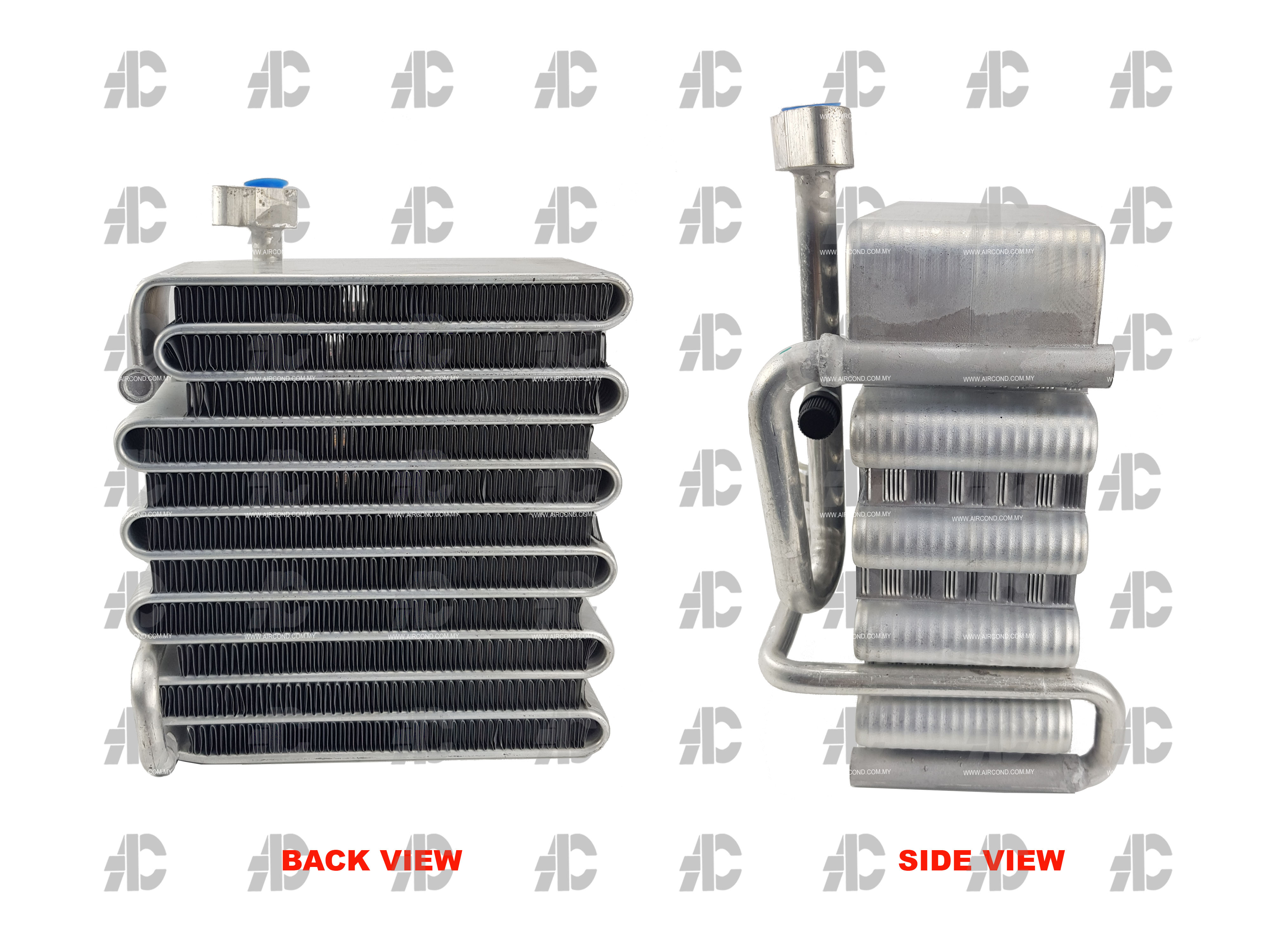 COOLING COIL PROTON WIRA / SATRIA (PATCO SYSTEM) DOWSON "L PIPE"